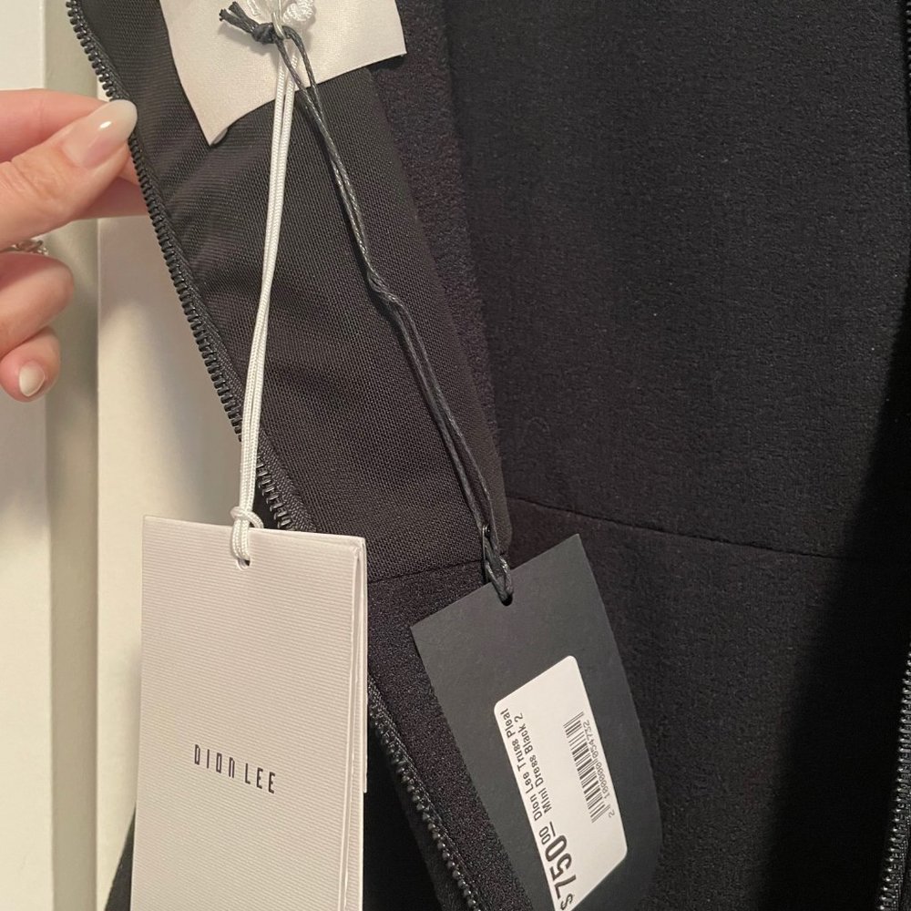 Dion Lee Pleated Asymmetrical Hem Dress - Picture 4 of 4